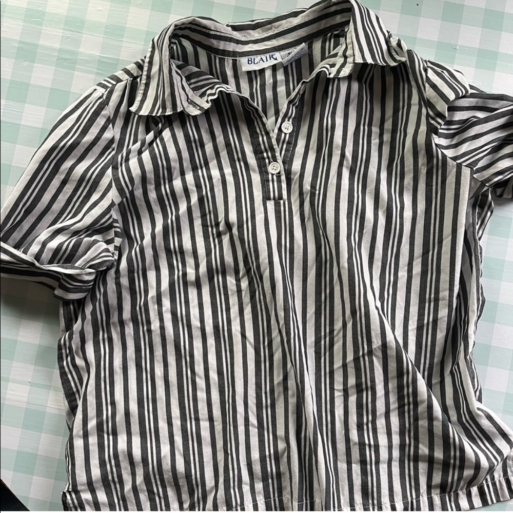 Vintage Blair popover shirt blouse